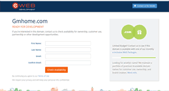 Desktop Screenshot of gmhome.com